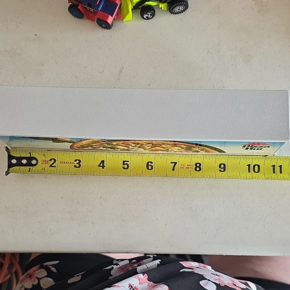 Pizza Hut 1994 Original Advertising Sign Trailer Collectible Restaurants Diecast